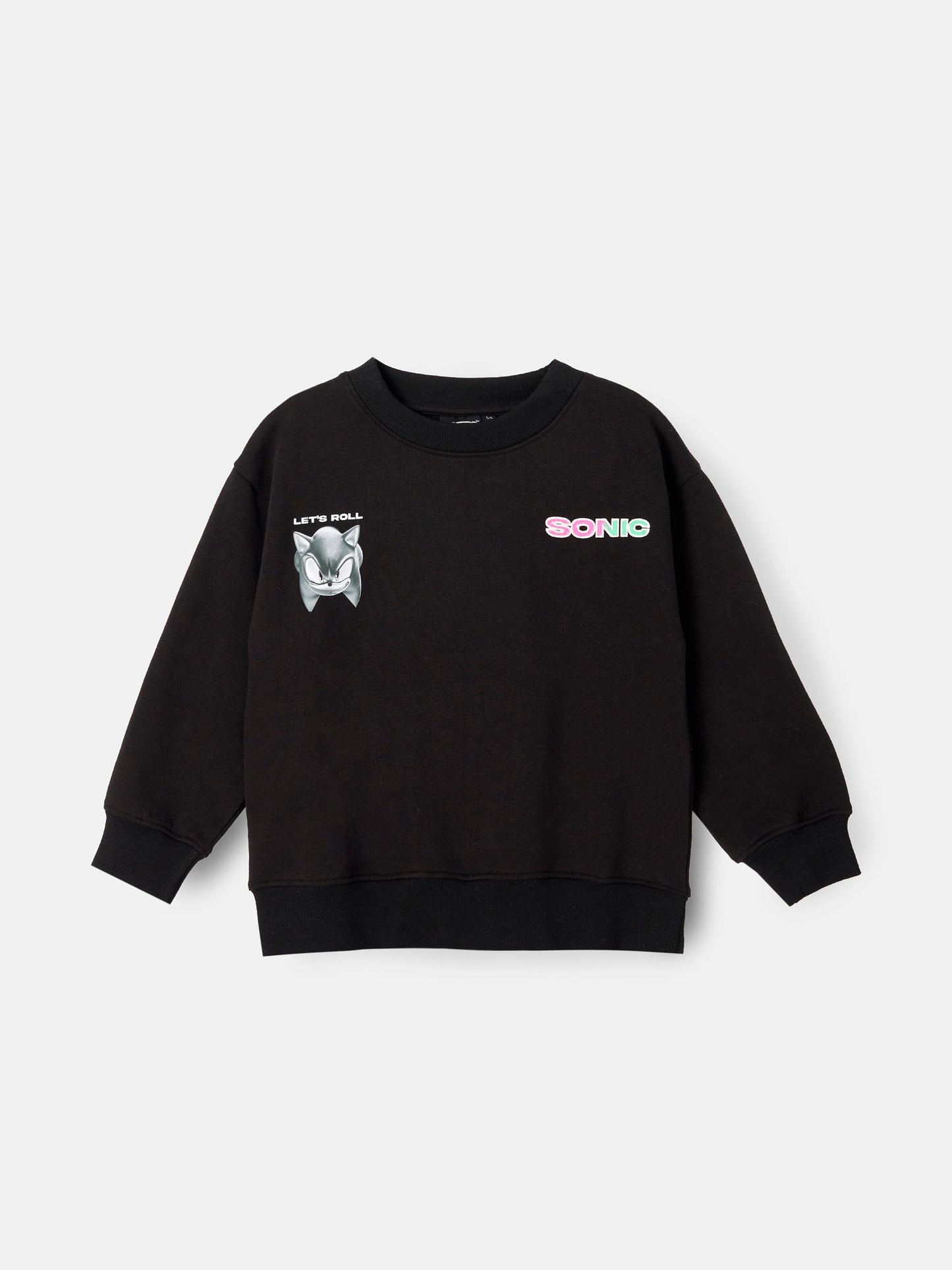 Dsiney Kidz - Angel & Rocket Black Sonic Sweatshirt image 5