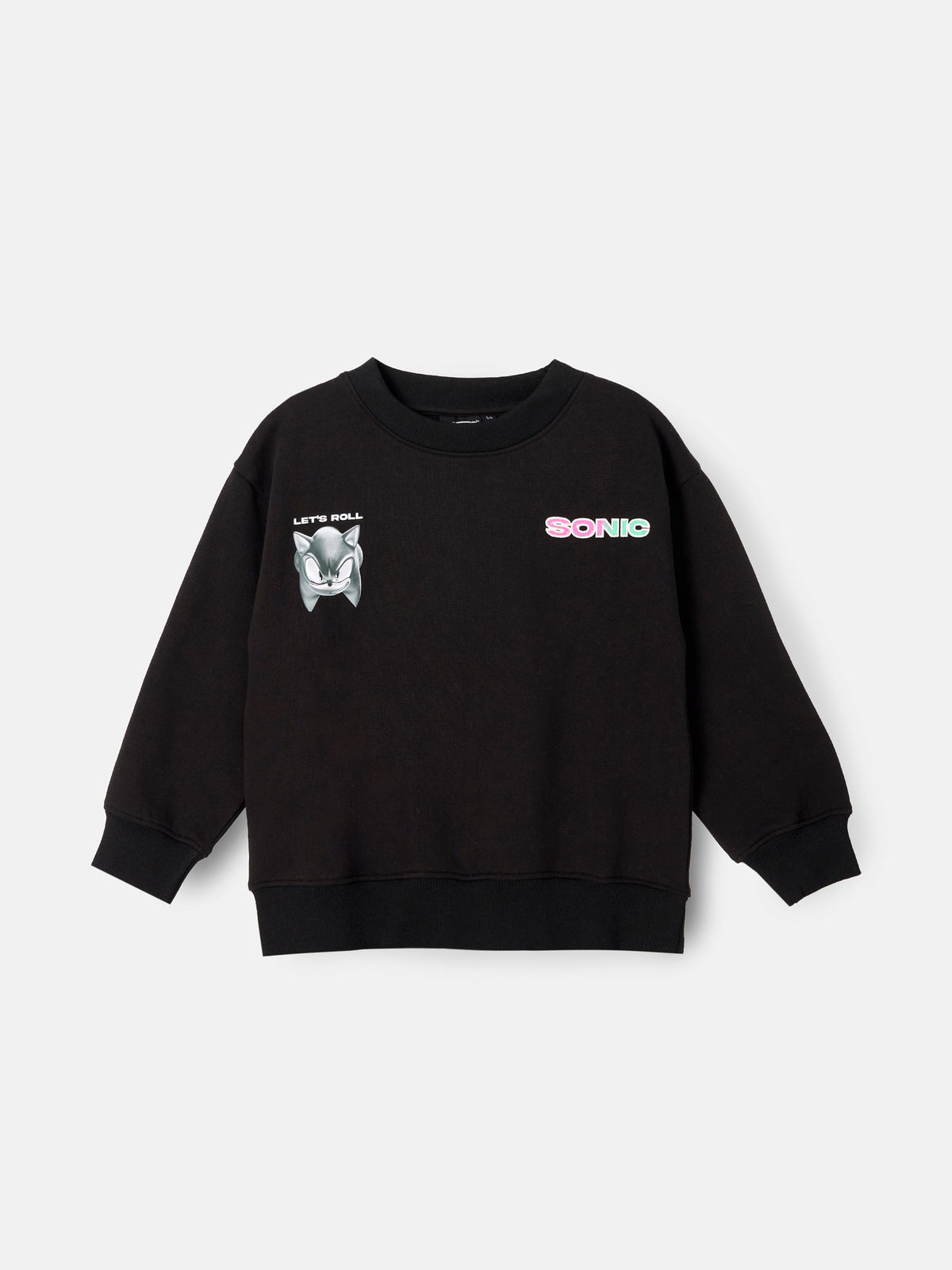 Dsiney Kidz - Angel & Rocket Black Sonic Sweatshirt image 5