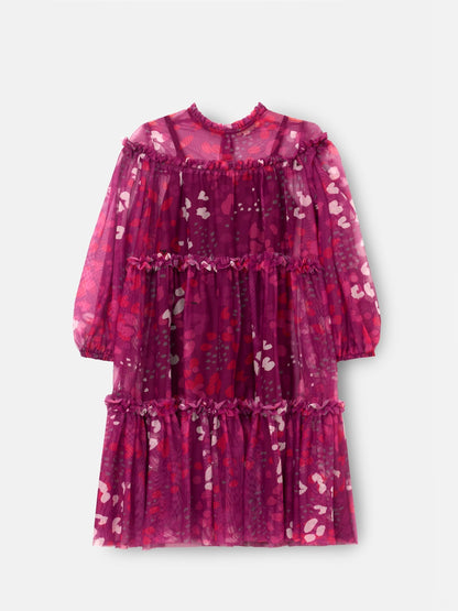 Angel & Rocket Baby Pink Mesh Dress image 10