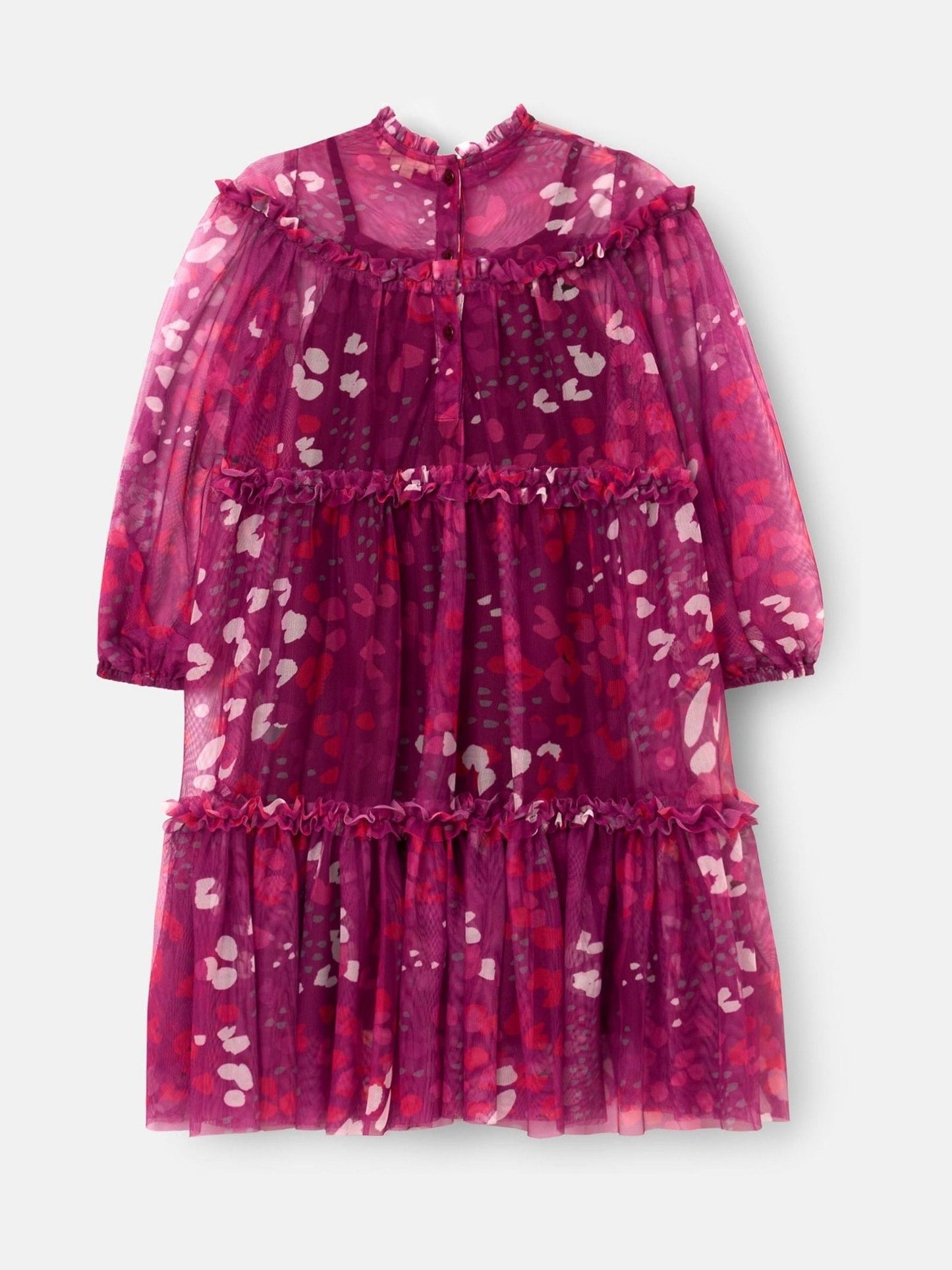 Angel & Rocket Baby Pink Mesh Dress image 11