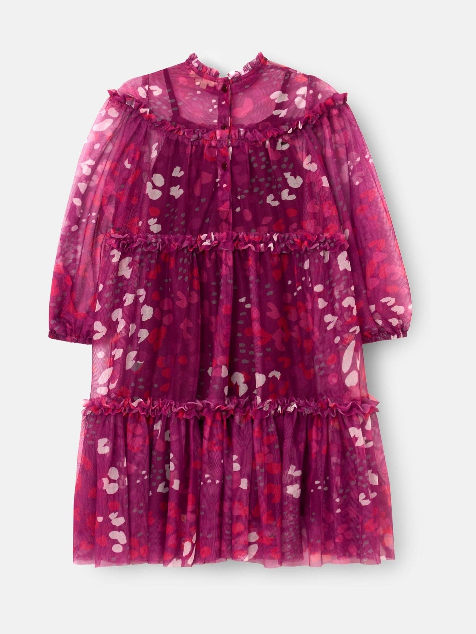 Angel & Rocket Baby Pink Mesh Dress image 11