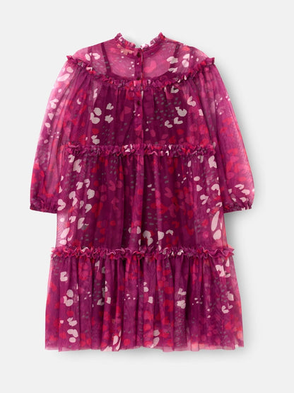 Angel & Rocket Baby Pink Mesh Dress image 11