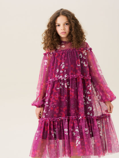 Angel & Rocket Baby Pink Mesh Dress image 8