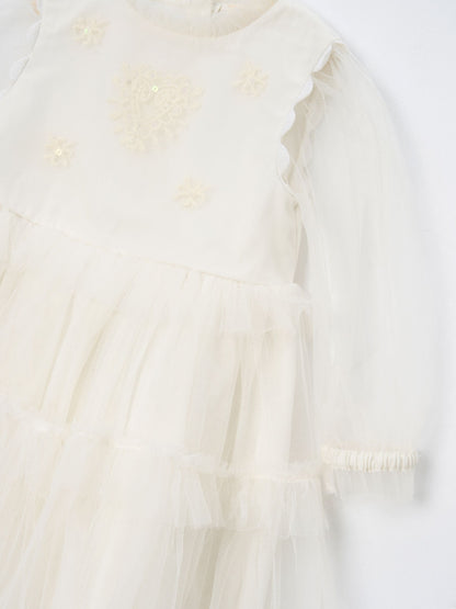 Angel & Rocket Natural Beau Embroidered Boho Dress image 5