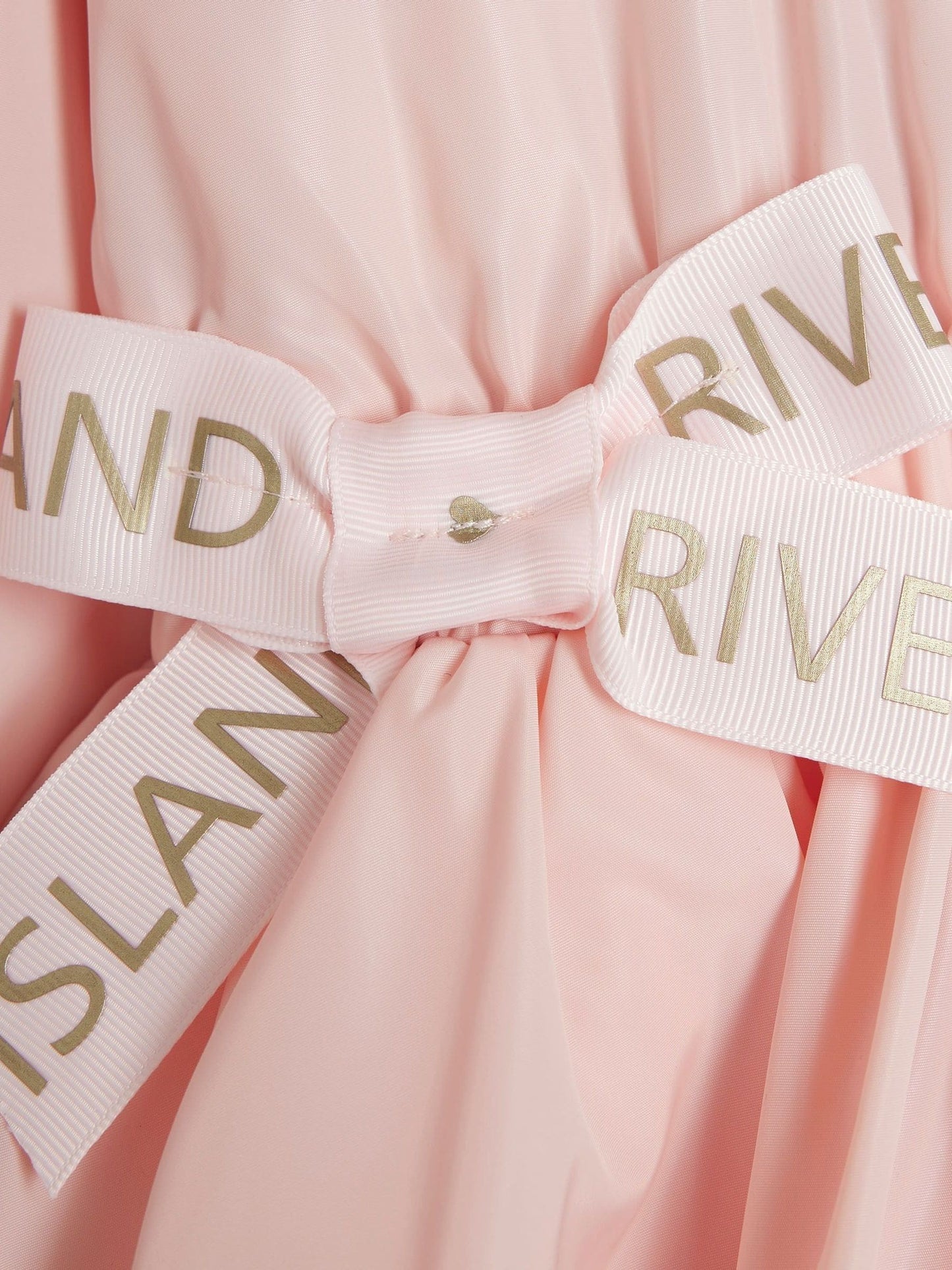 River Island Pink Girls Peplum Rain Coat