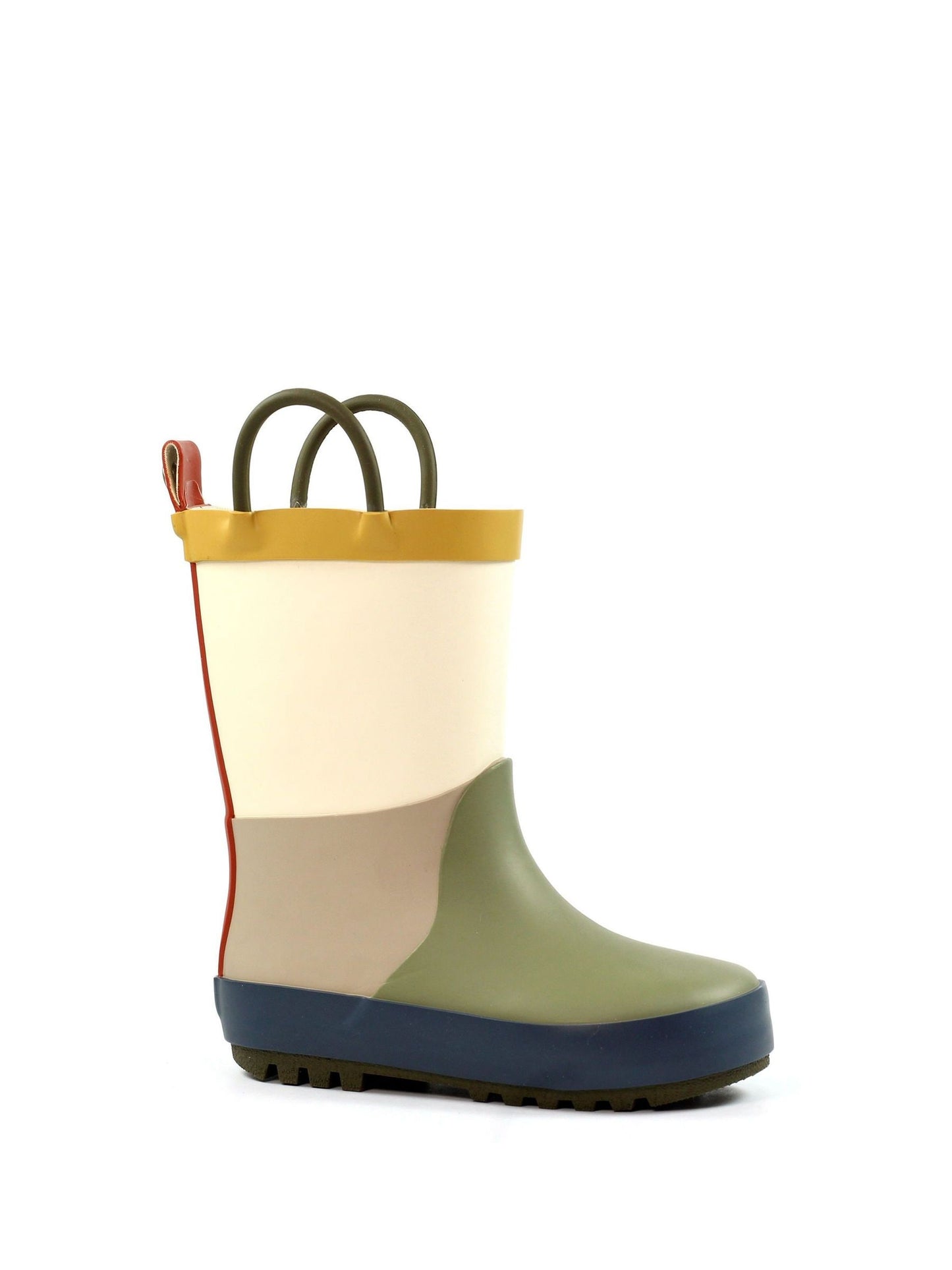 Lazy Dogz Green Bubblegum Colour Block Wellingtons image 1