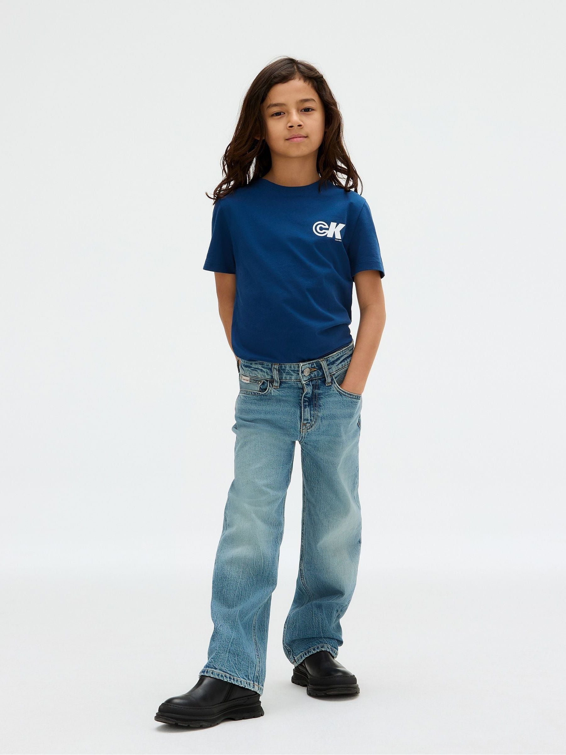 Dsiney Kidz - Calvin Klein Blue Regular Seasonal T-Shirt image 3