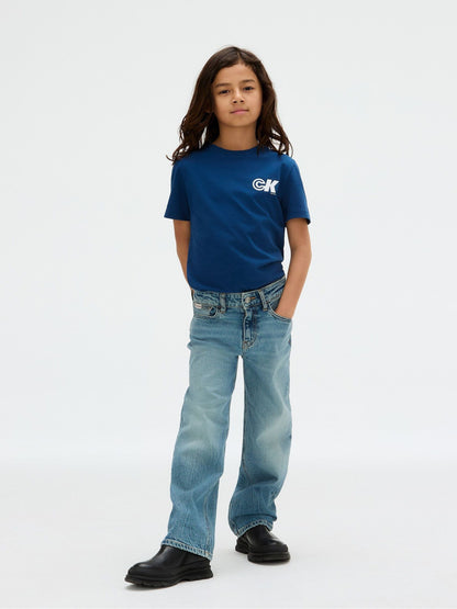 Dsiney Kidz - Calvin Klein Blue Regular Seasonal T-Shirt image 3