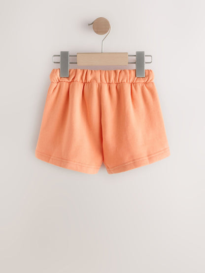 Orange Plain Sweat Shorts (3mths-7yrs) image 7