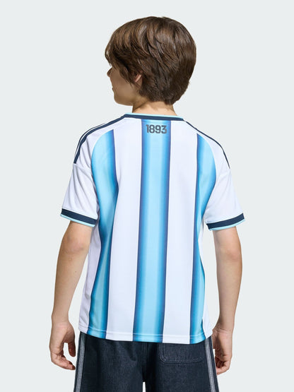 Dsiney Kidz - adidas White/Blue Argentina 26 Home Kids Jersey image 2