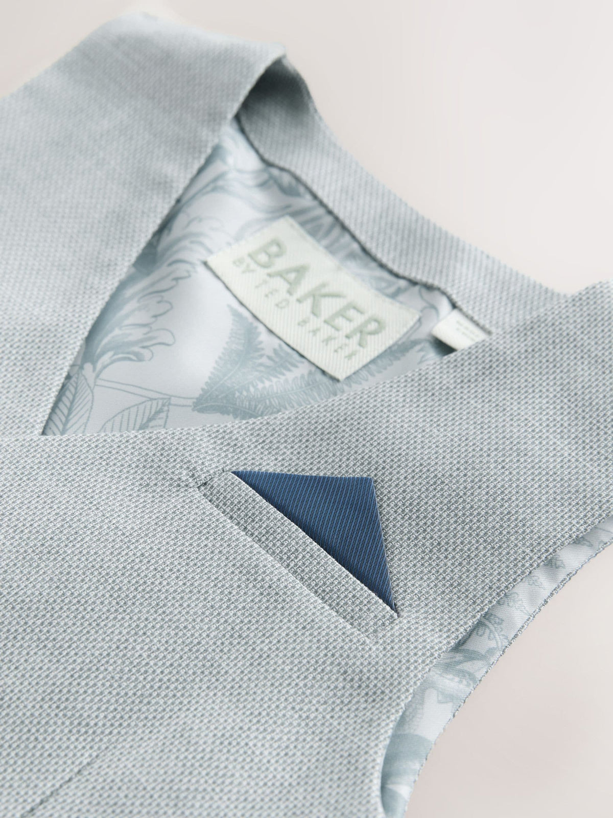 Baker by Ted Baker Grey Baker by Ted Baker Shirt Waistcoat and Shorts Set - image 14