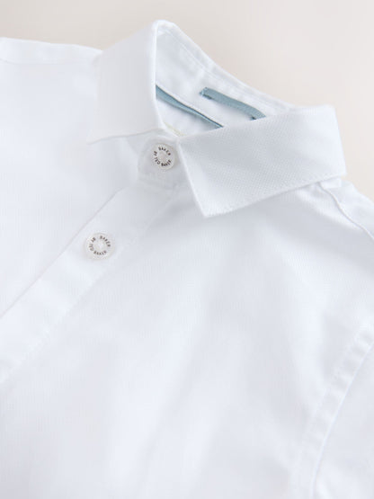 Baker by Ted Baker Grey Baker by Ted Baker Shirt Waistcoat and Shorts Set - image 15