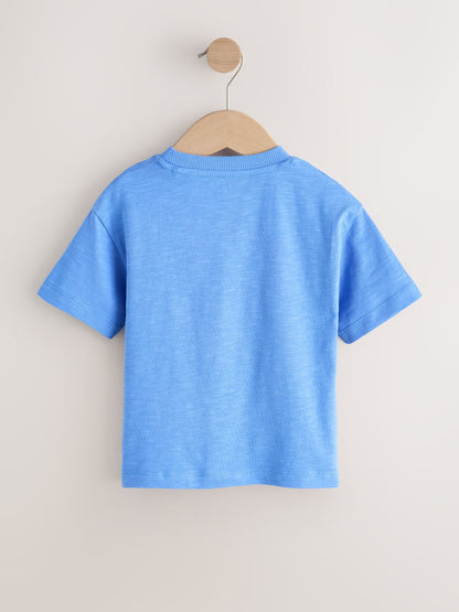 Blue Tiger Short Sleeve Interactive T-Shirt (3mths-7yrs) image 7