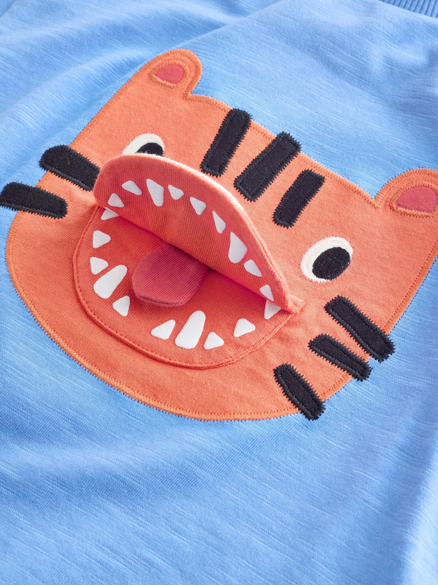 Blue Tiger Short Sleeve Interactive T-Shirt (3mths-7yrs) image 8