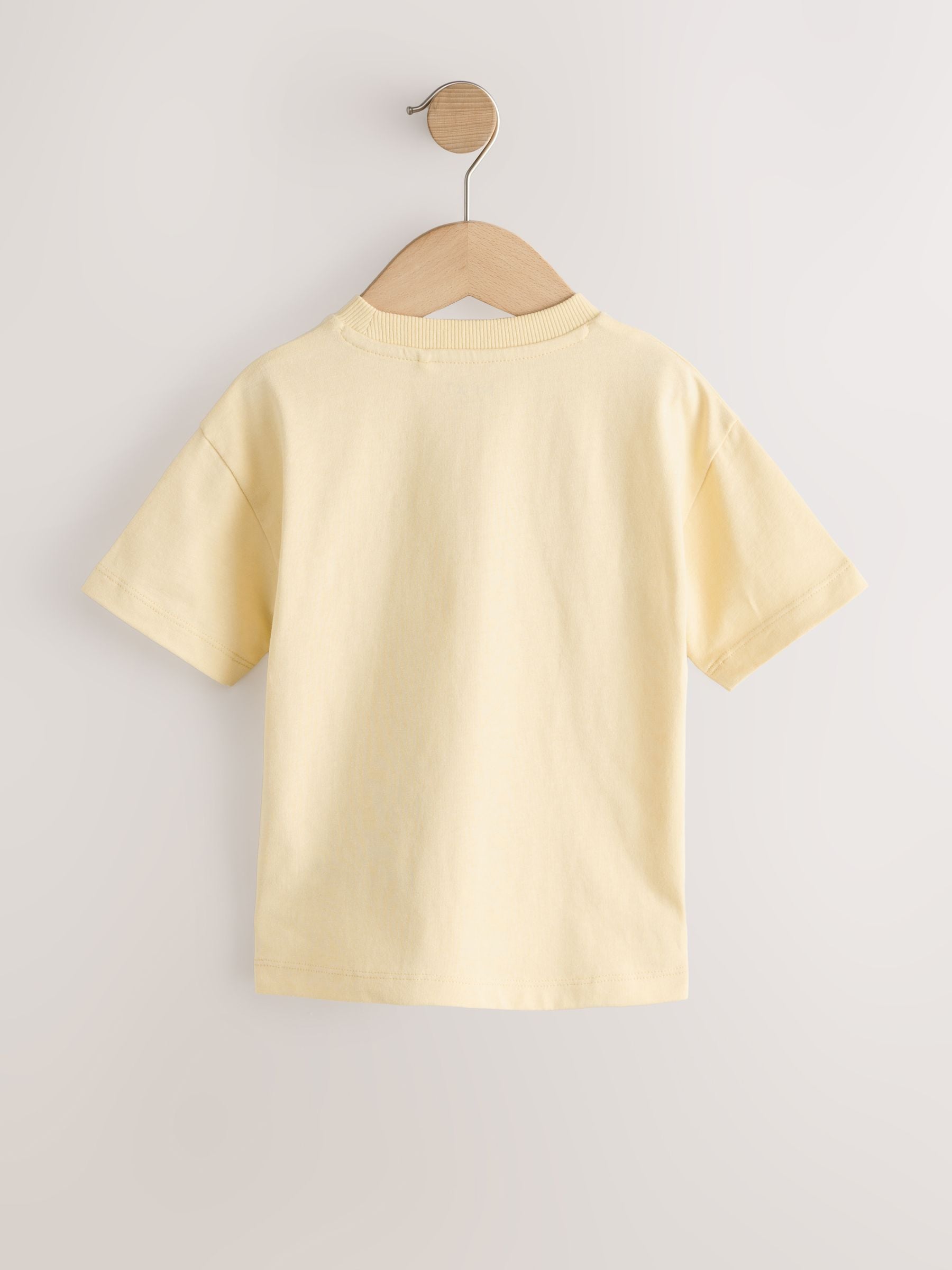 Yellow Bunny Short Sleeve Easter Graphic T-Shirt (3mths-7yrs) image 7