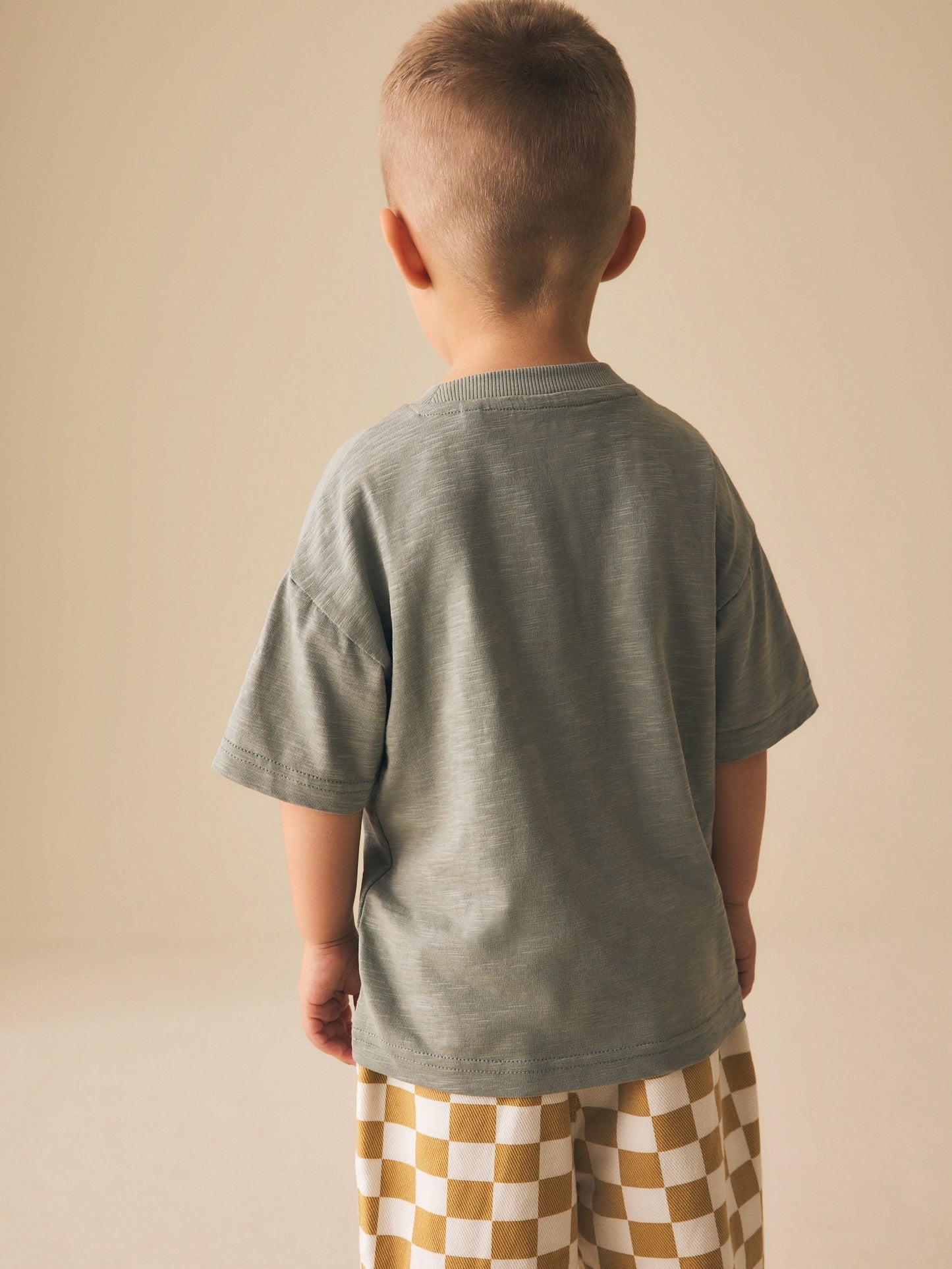 Green Giraffe Short Sleeve Appliqué T-Shirt (3mths-7yrs) image 3