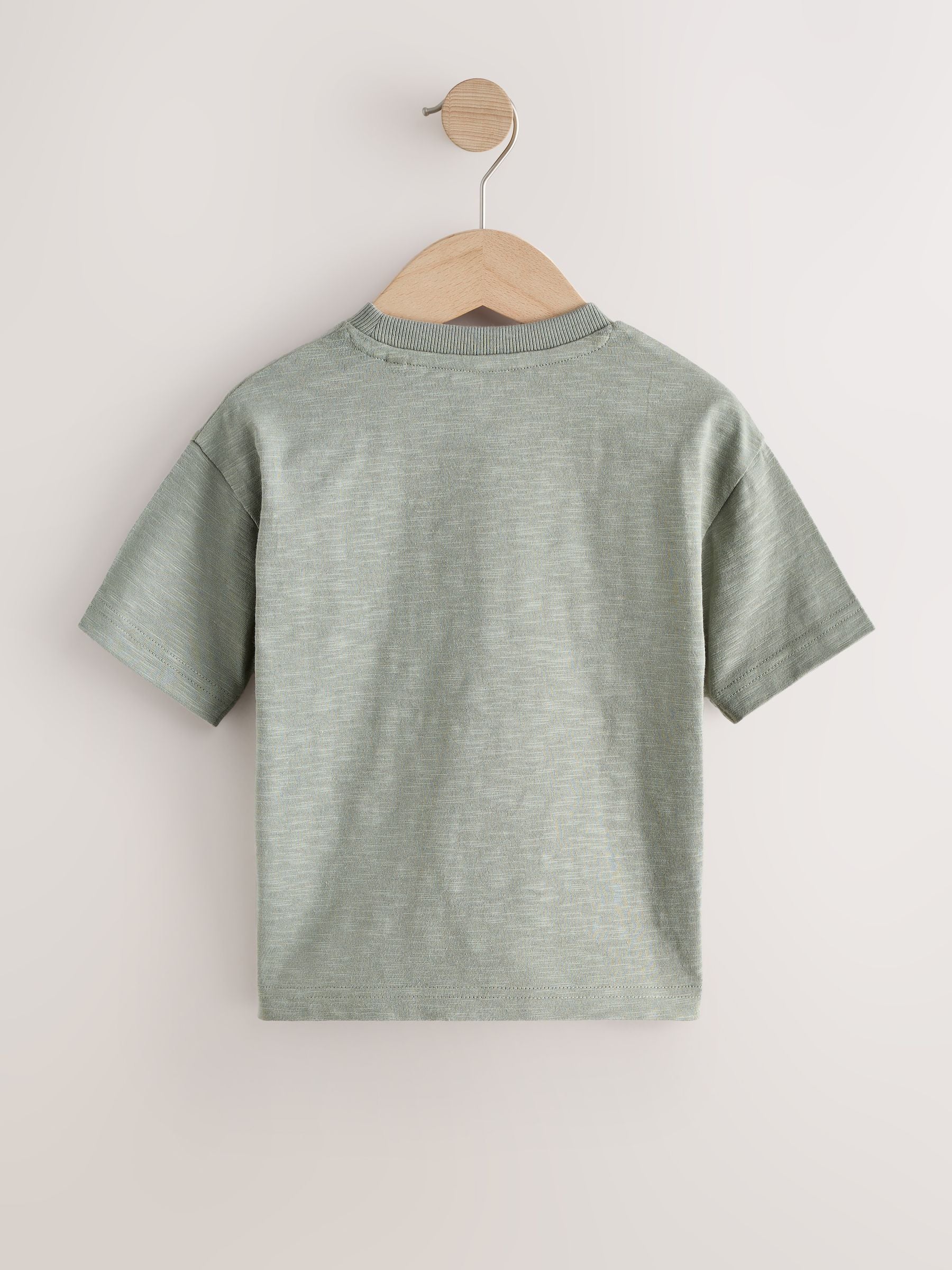 Green Giraffe Short Sleeve Appliqué T-Shirt (3mths-7yrs) image 5