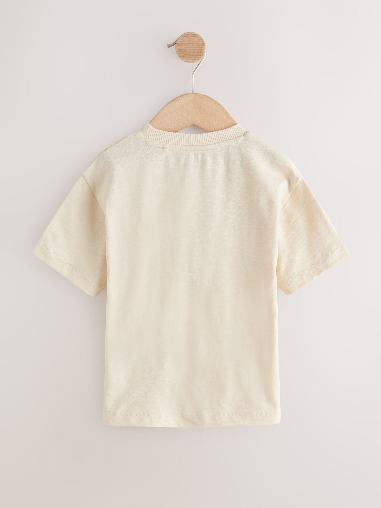 Neutral Safari Animals Short Sleeve 3D Padded T-Shirt (3mths-7yrs) image 6