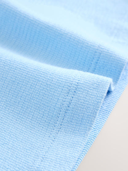 Light Blue Breakfast Trio Short Sleeve Appliqué T-Shirt (3mths-7yrs) image 9