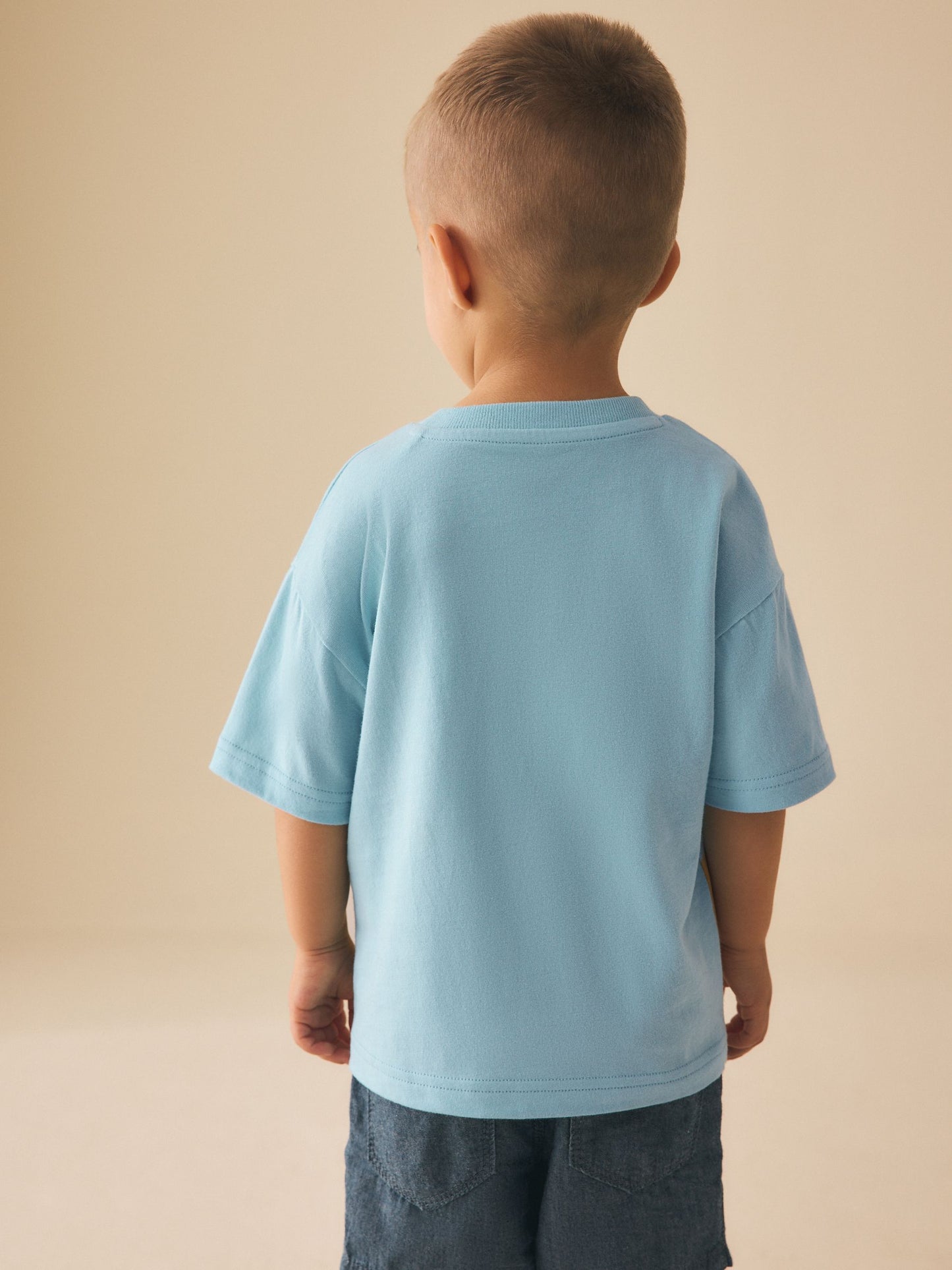 Blue Sea Animal Short Sleeve 3D Padded T-Shirt (3mths-7yrs) image 3