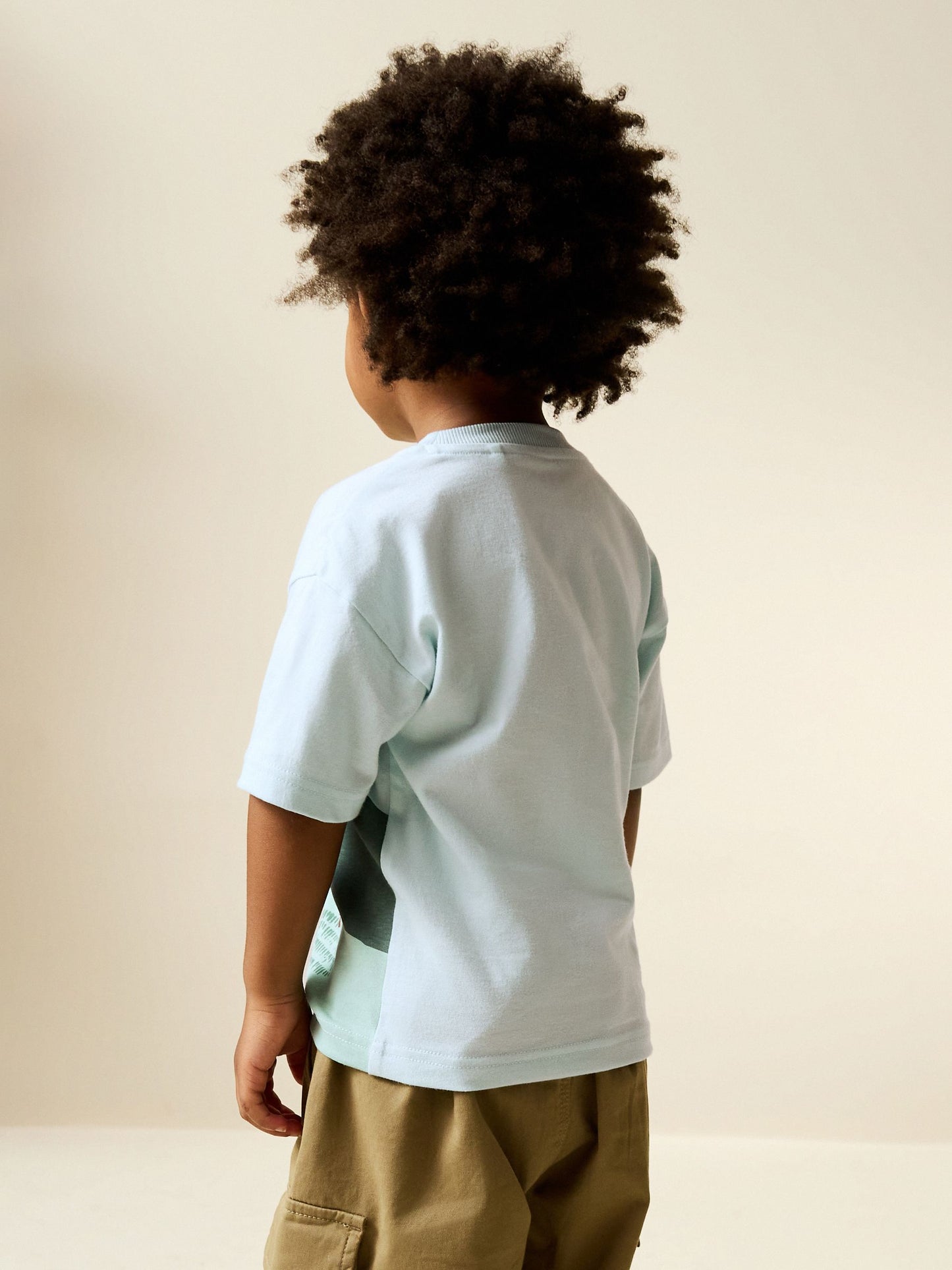 Green/Blue Farm Short Sleeve Appliqué T-Shirt (3mths-7yrs) image 3