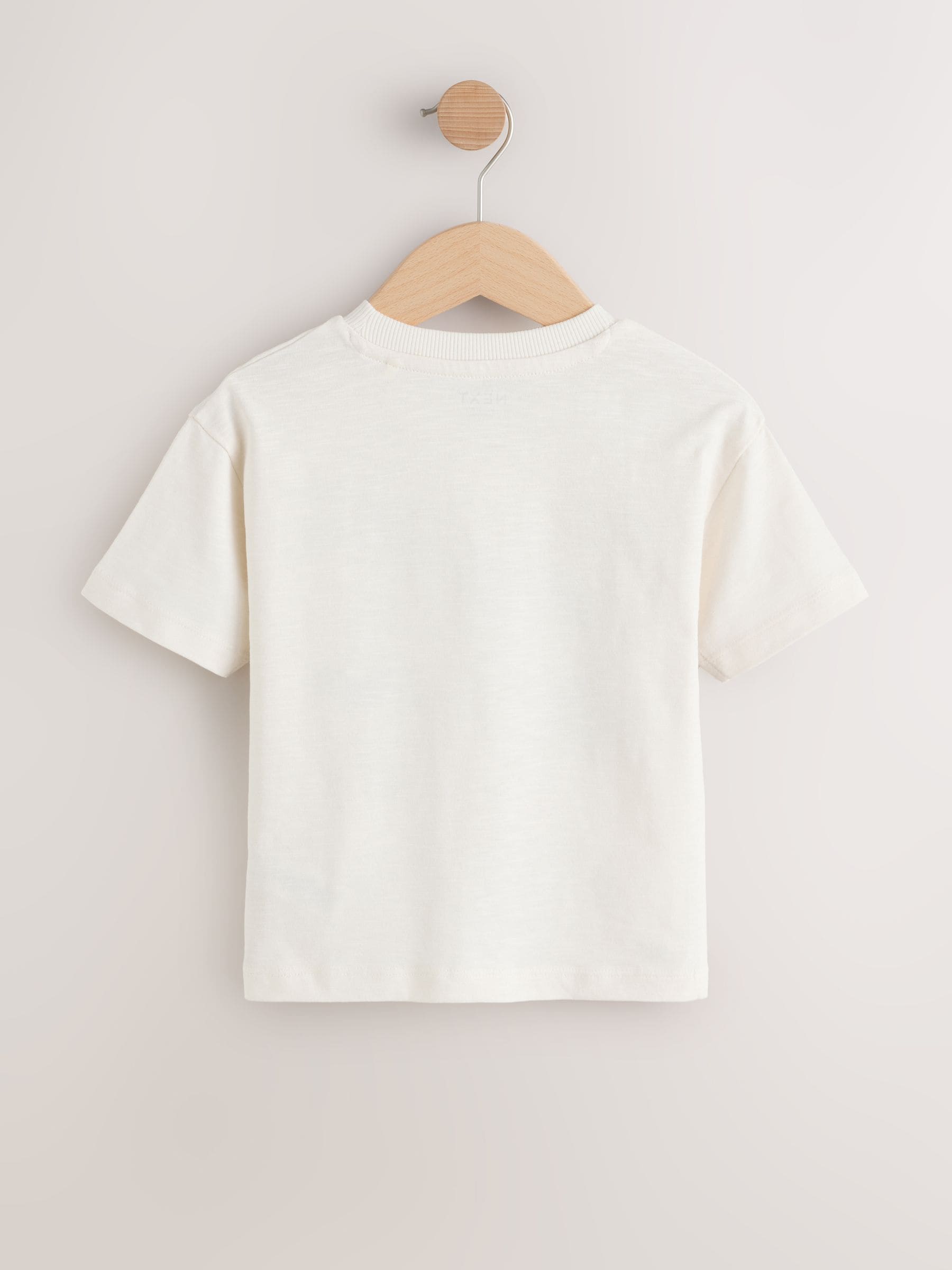 Neutral Beach Palms Short Sleeve Appliqué T-Shirt (3mths-7yrs) image 3