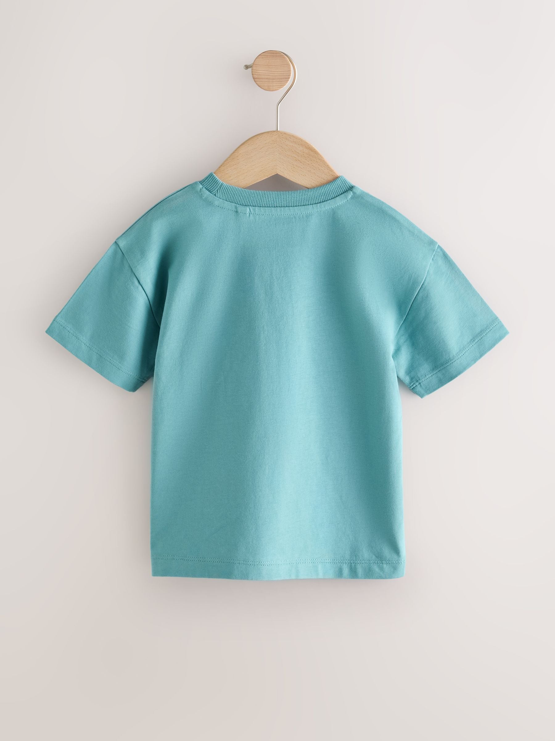 Blue Rocketship Short Sleeve Interactive T-Shirt (3mths-7yrs) image 5