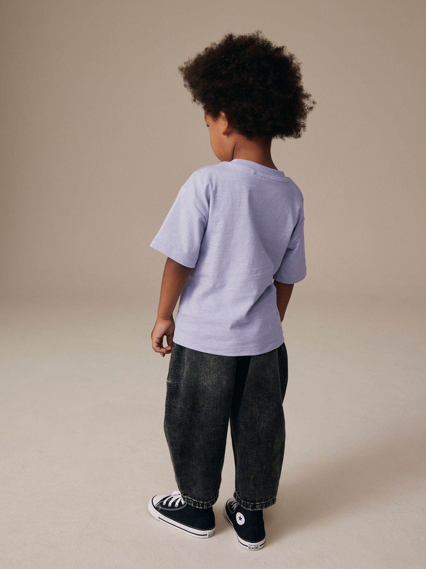 Purple Dinosaur Short Sleeve Graphic T-Shirt (3mths-7yrs) image 3