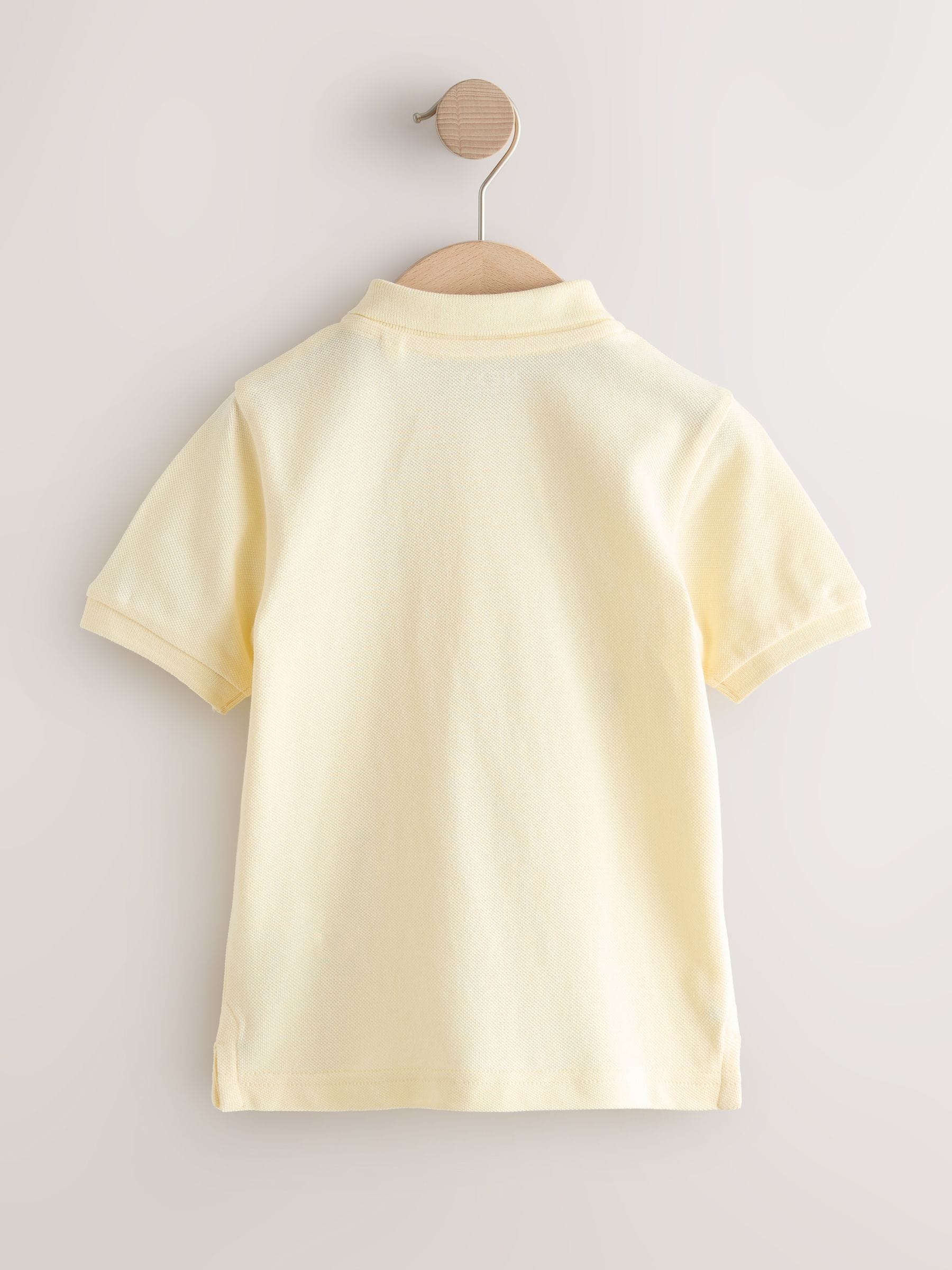 Dsiney Kidz - Yellow Farm All-Over-Embroidered Short Sleeve Polo Shirt (3mths-7yrs) image 2