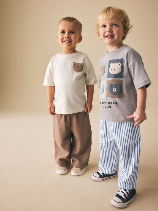 Blue Bear Short Sleeve T-Shirt and Lightweight Joggers 2 Pack Set (3mths-7yrs) image 1