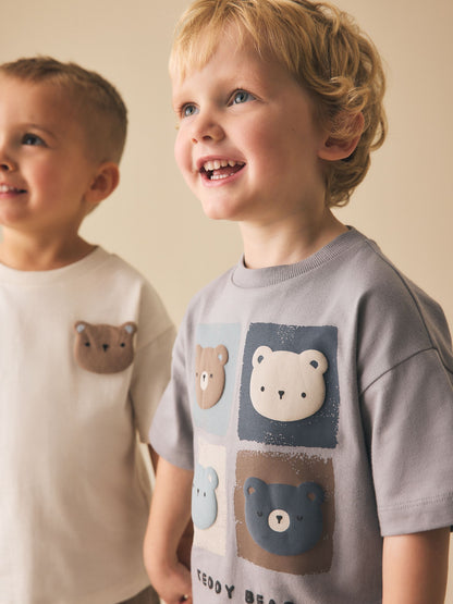Blue Bear Short Sleeve T-Shirt and Lightweight Joggers 2 Pack Set (3mths-7yrs) image 4