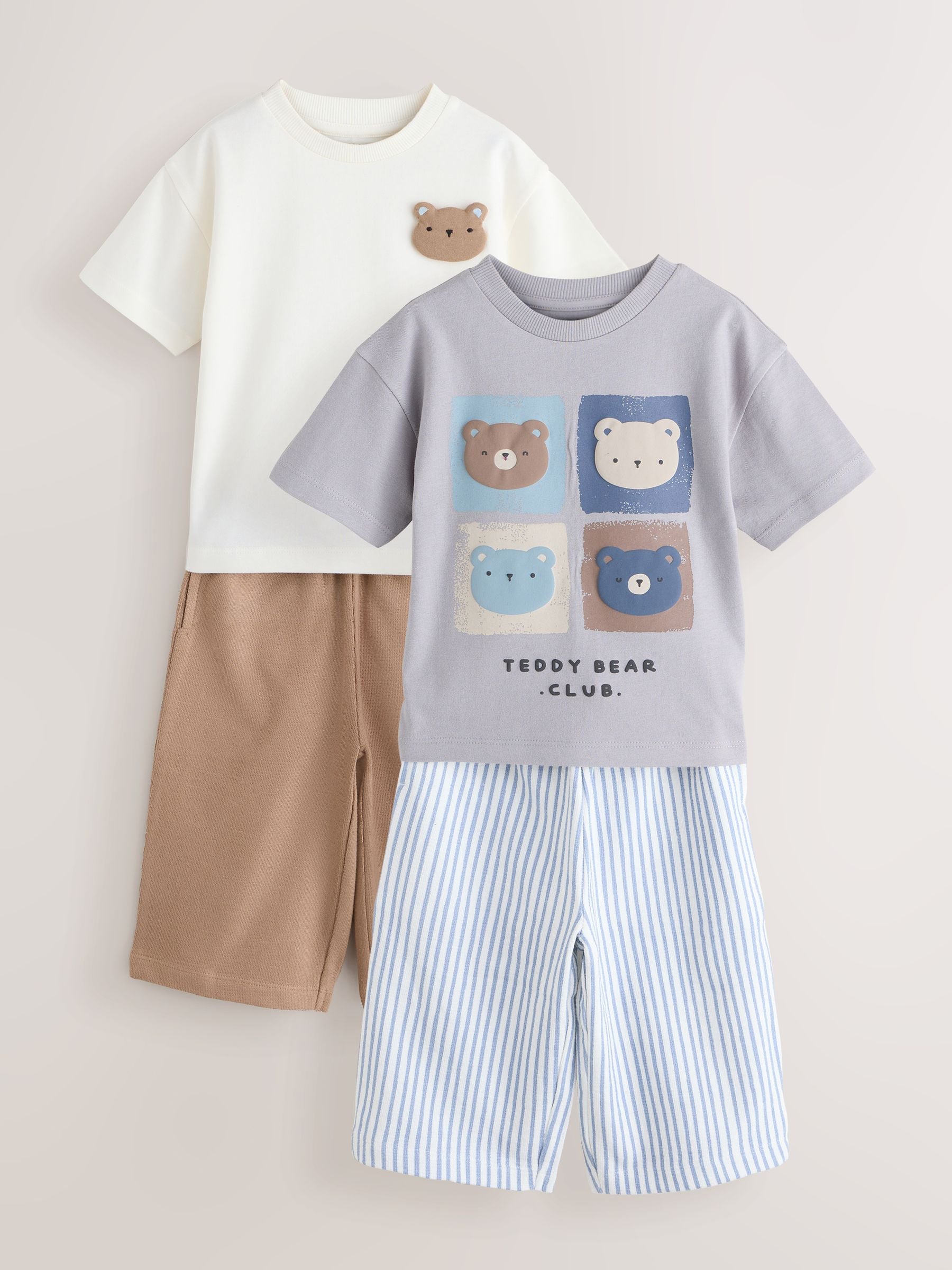 Blue Bear Short Sleeve T-Shirt and Lightweight Joggers 2 Pack Set (3mths-7yrs) image 5