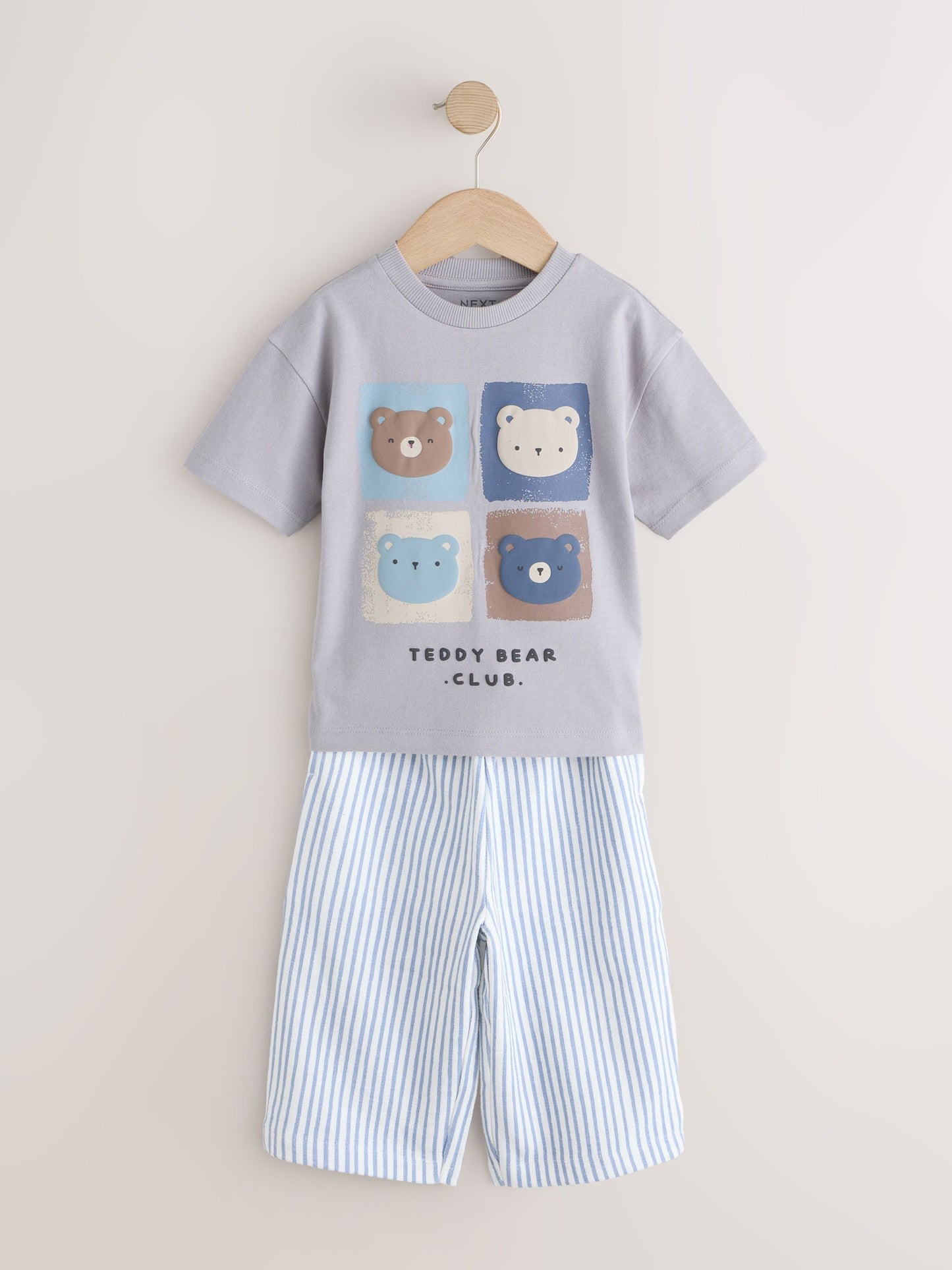Blue Bear Short Sleeve T-Shirt and Lightweight Joggers 2 Pack Set (3mths-7yrs) image 7
