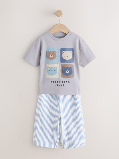 Blue Bear Short Sleeve T-Shirt and Lightweight Joggers 2 Pack Set (3mths-7yrs) image 7