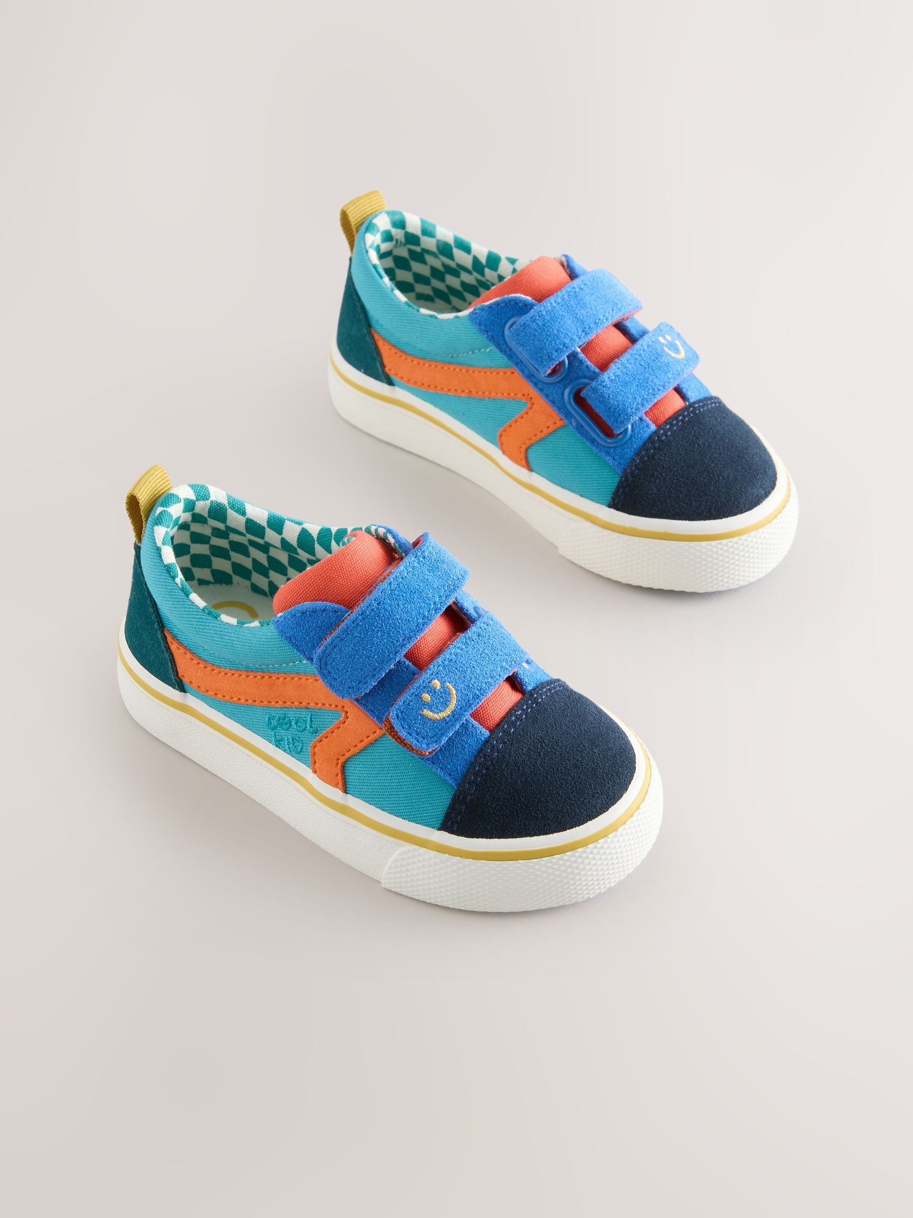 Multi Bright Standard Fit (F) Touch Fastening Trainers image 5