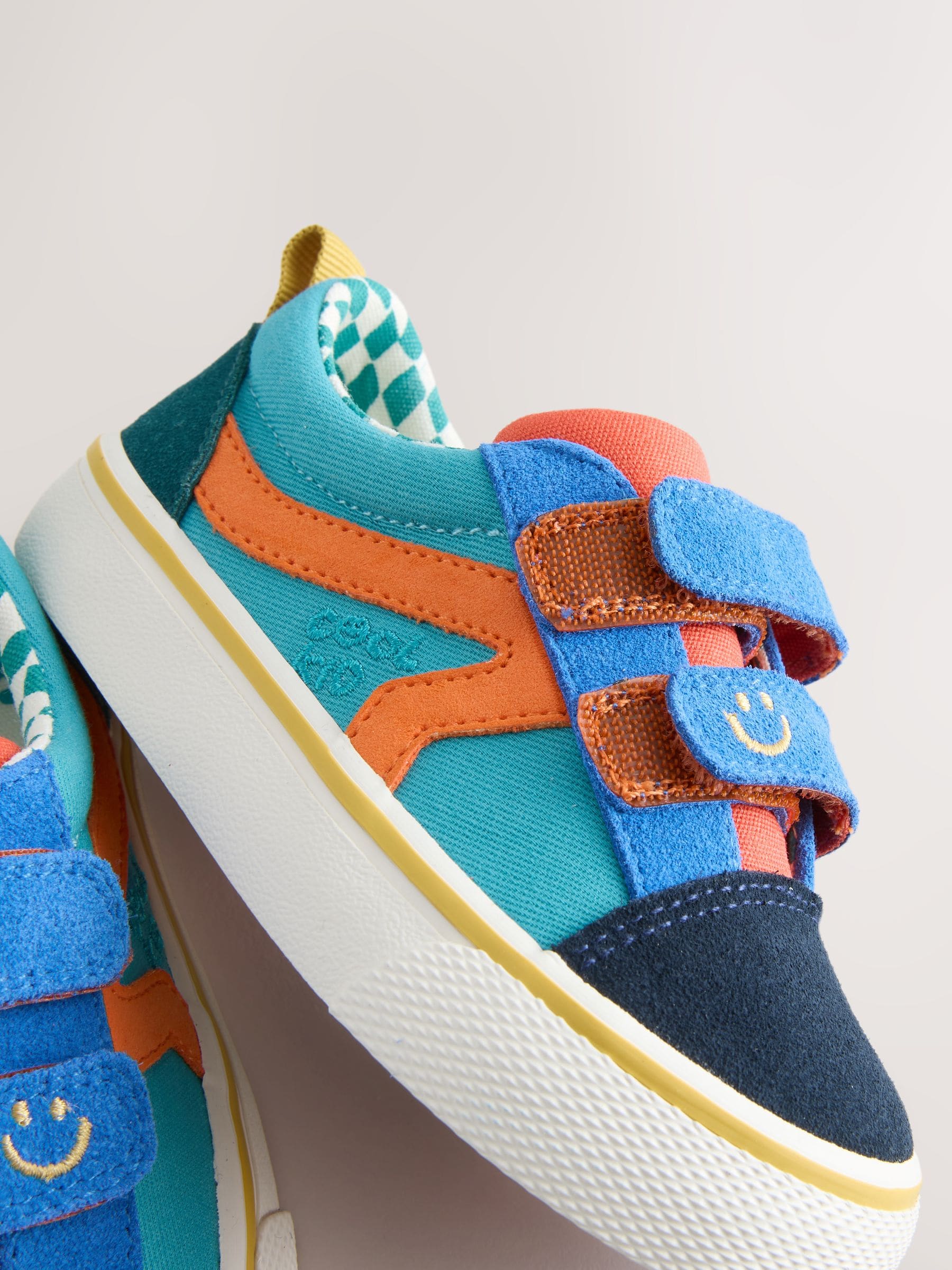 Multi Bright Standard Fit (F) Touch Fastening Trainers image 8