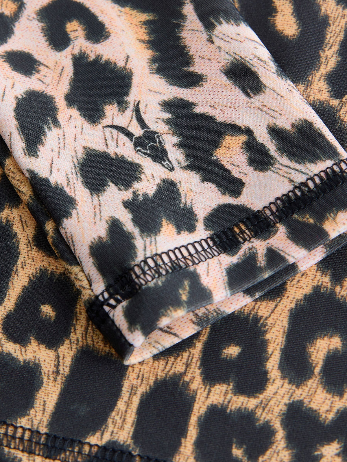 Dsiney Kidz - smALLSAINTS Leopard Logo Long Sleeve Rash Vest image 4