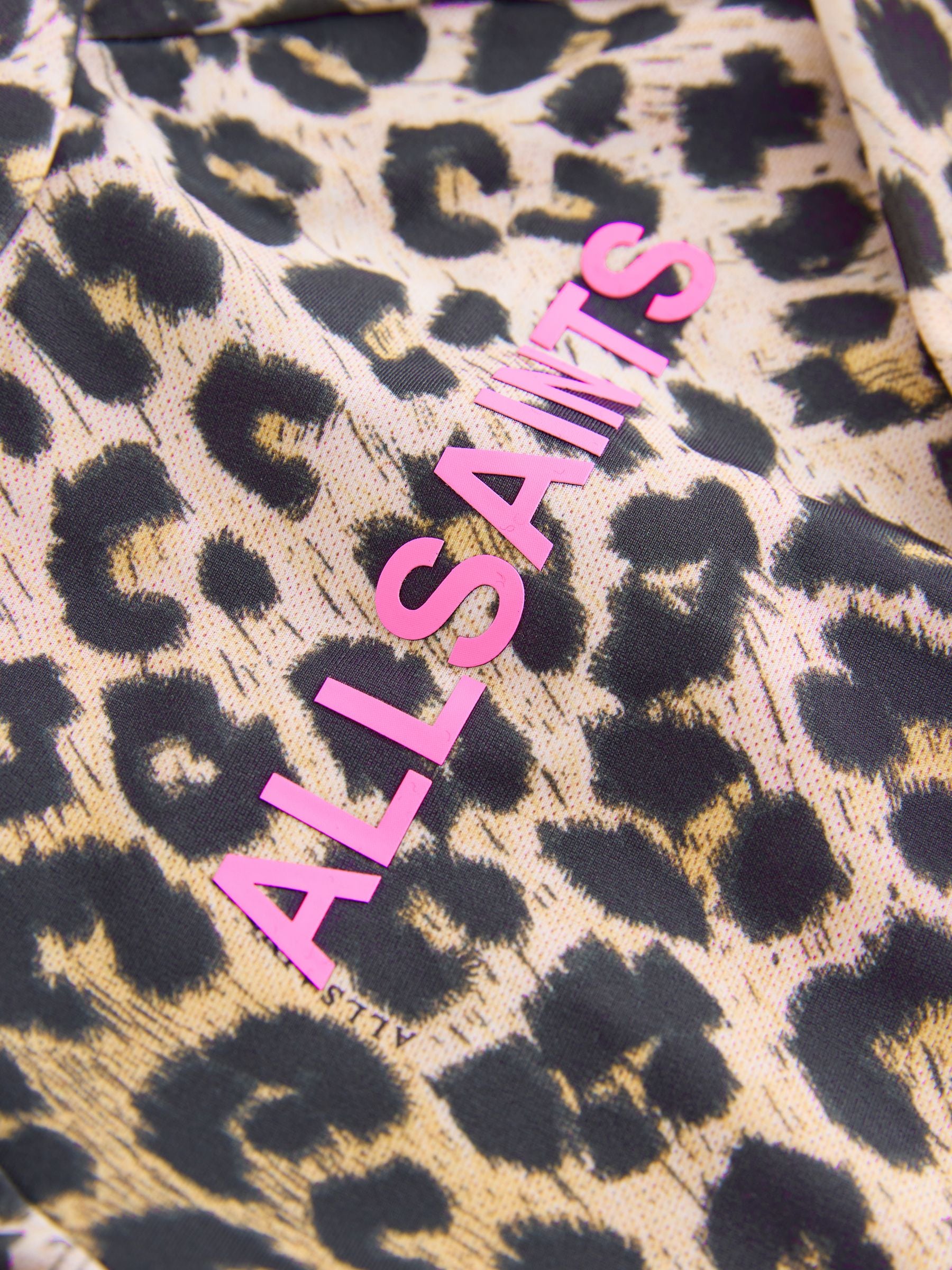 smALLSAINTS Leopard Logo Younger Long Sleeve Swimsuit image 5