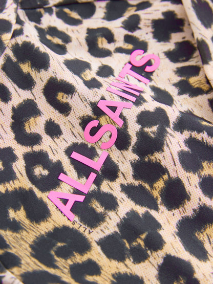 smALLSAINTS Leopard Logo Younger Long Sleeve Swimsuit image 5