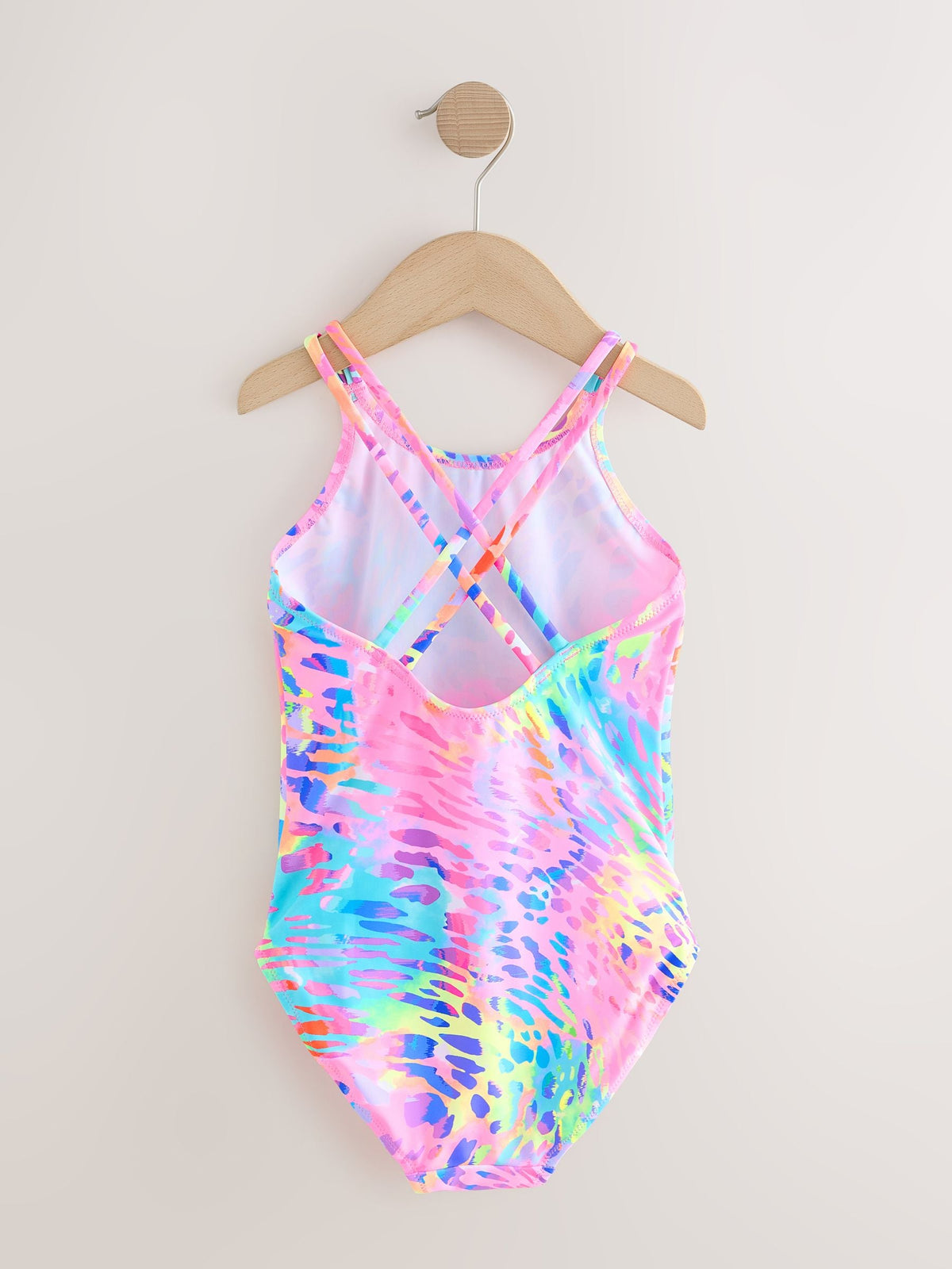Dsiney Kidz - Bright Animal Print Double Strap Swimsuit (3-16yrs) image 5