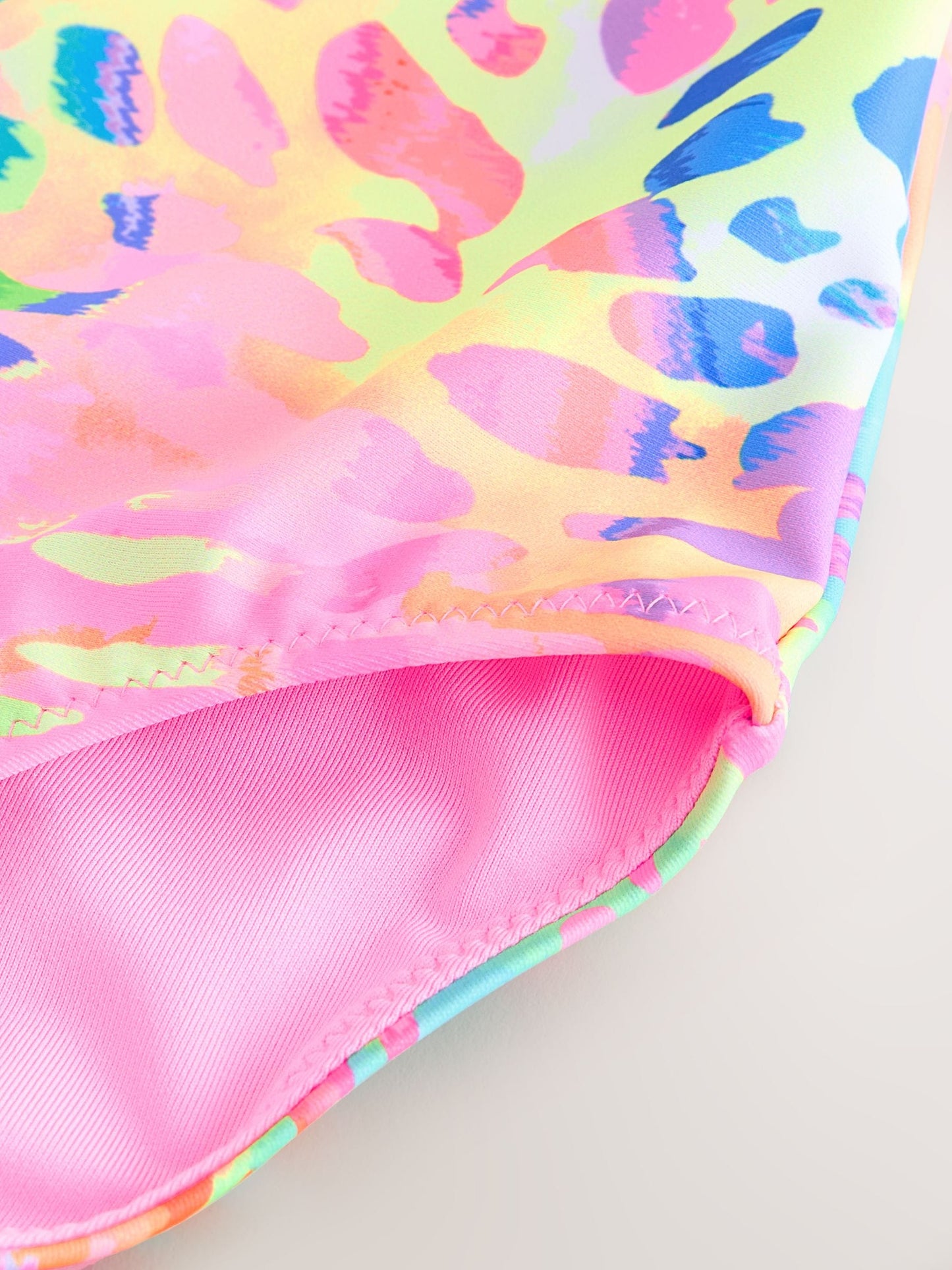 Bright Animal Print Double Strap Swimsuit (3-16yrs) image 6
