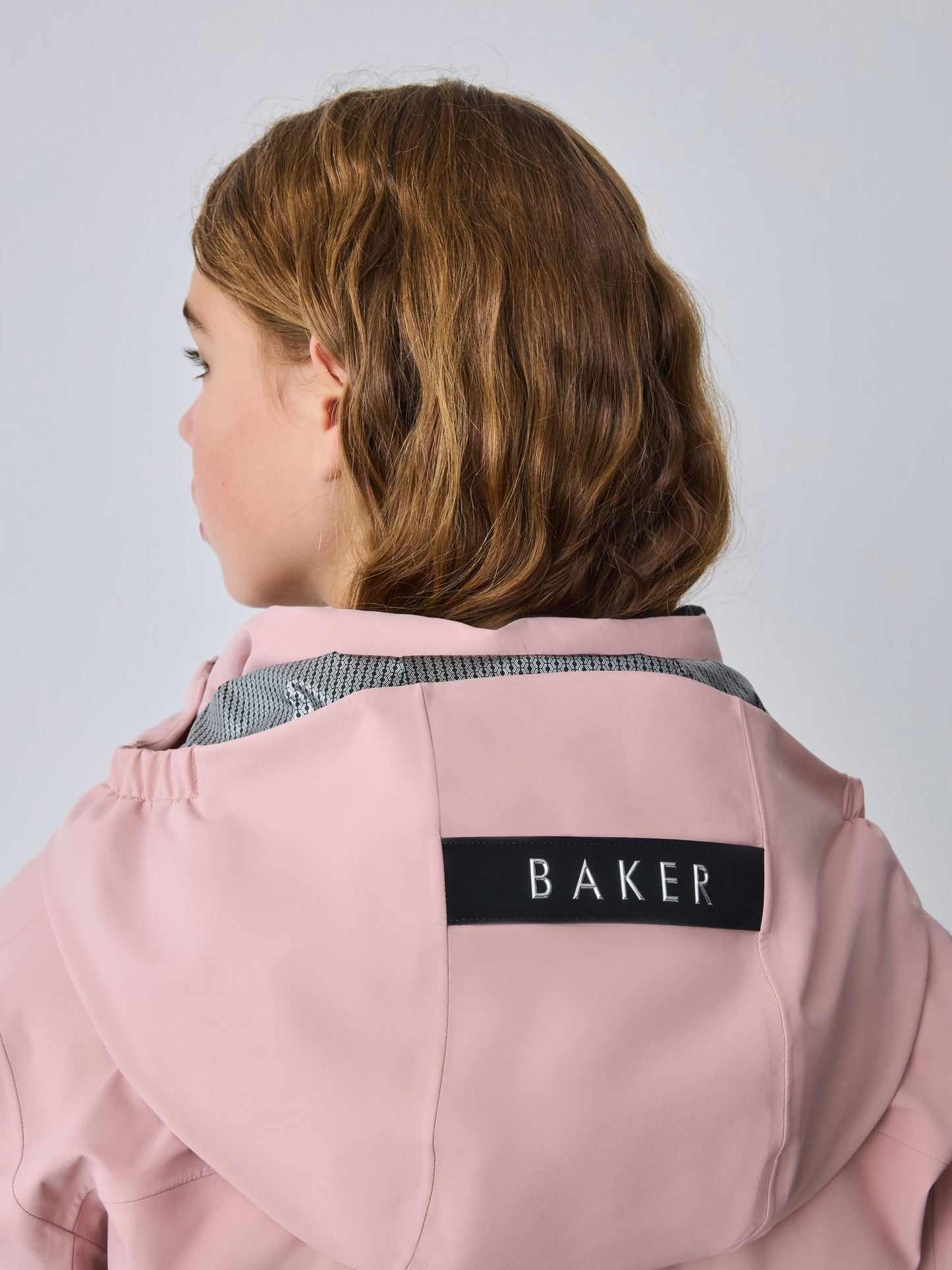 Baker by Ted Baker Pink Waterproof Belted Padded Ski Jacket image 6