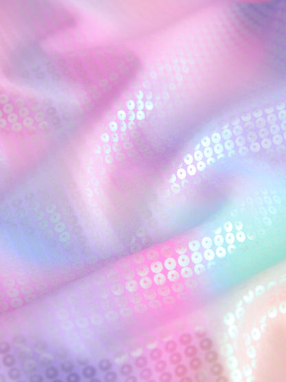 Dsiney Kidz - Pink Rainbow Foil Sequin Long Sleeve Sunsafe Swimsuit (3mths-16yrs) image 10