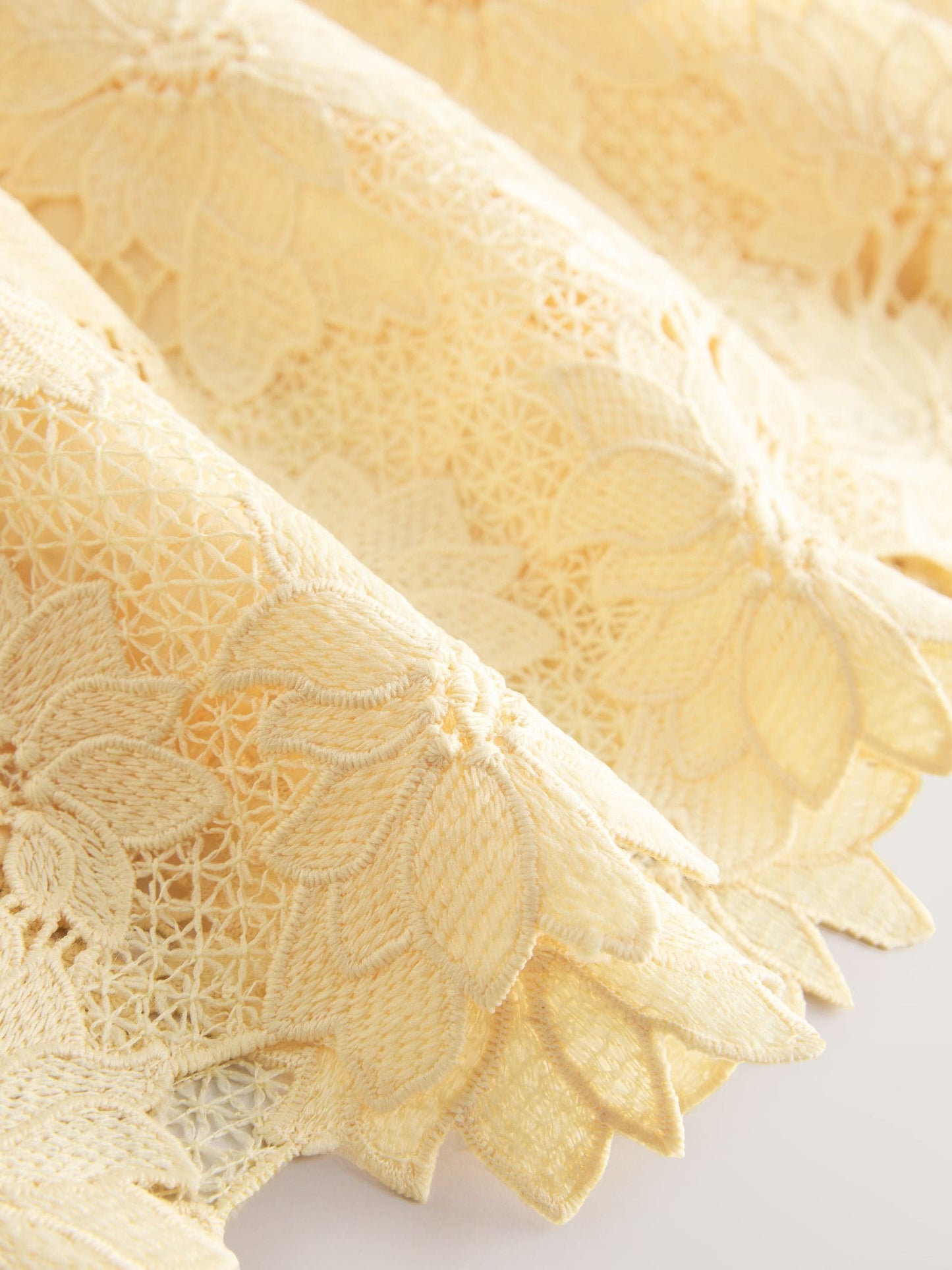 Yellow Lace Occasion Dress (3-16yrs) image 6