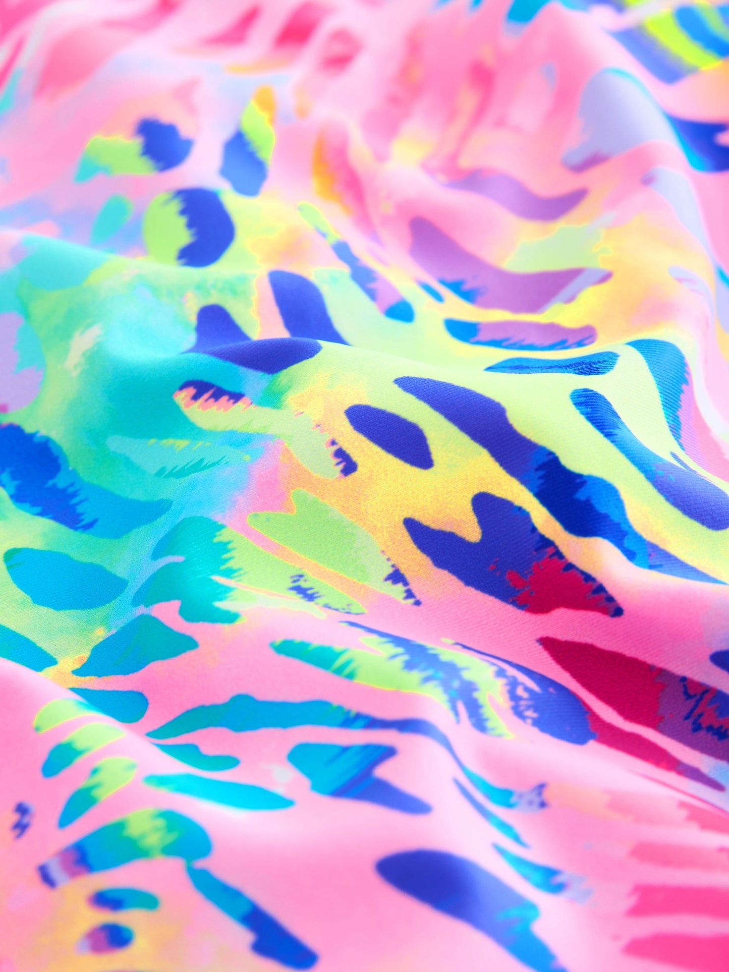 Dsiney Kidz - Rainbow Animal Tie Dye Short Sleeved Sunsafe Swimsuit (3mths-16yrs) image 8