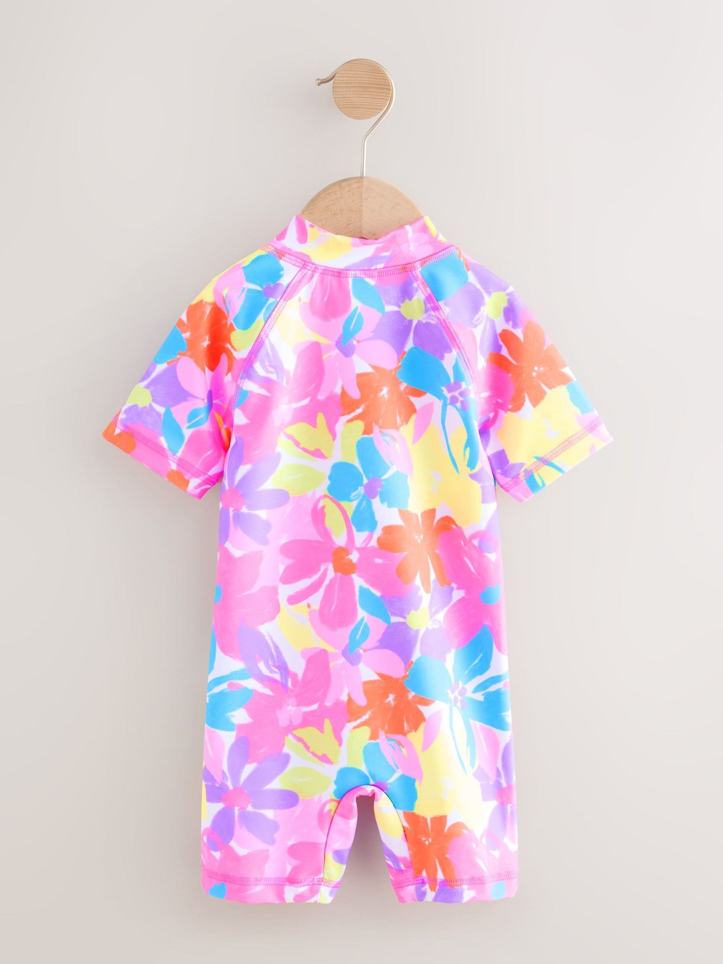 Multi Rainbow Floral Sunsafe Swimsuit (3mths-10yrs) image 6