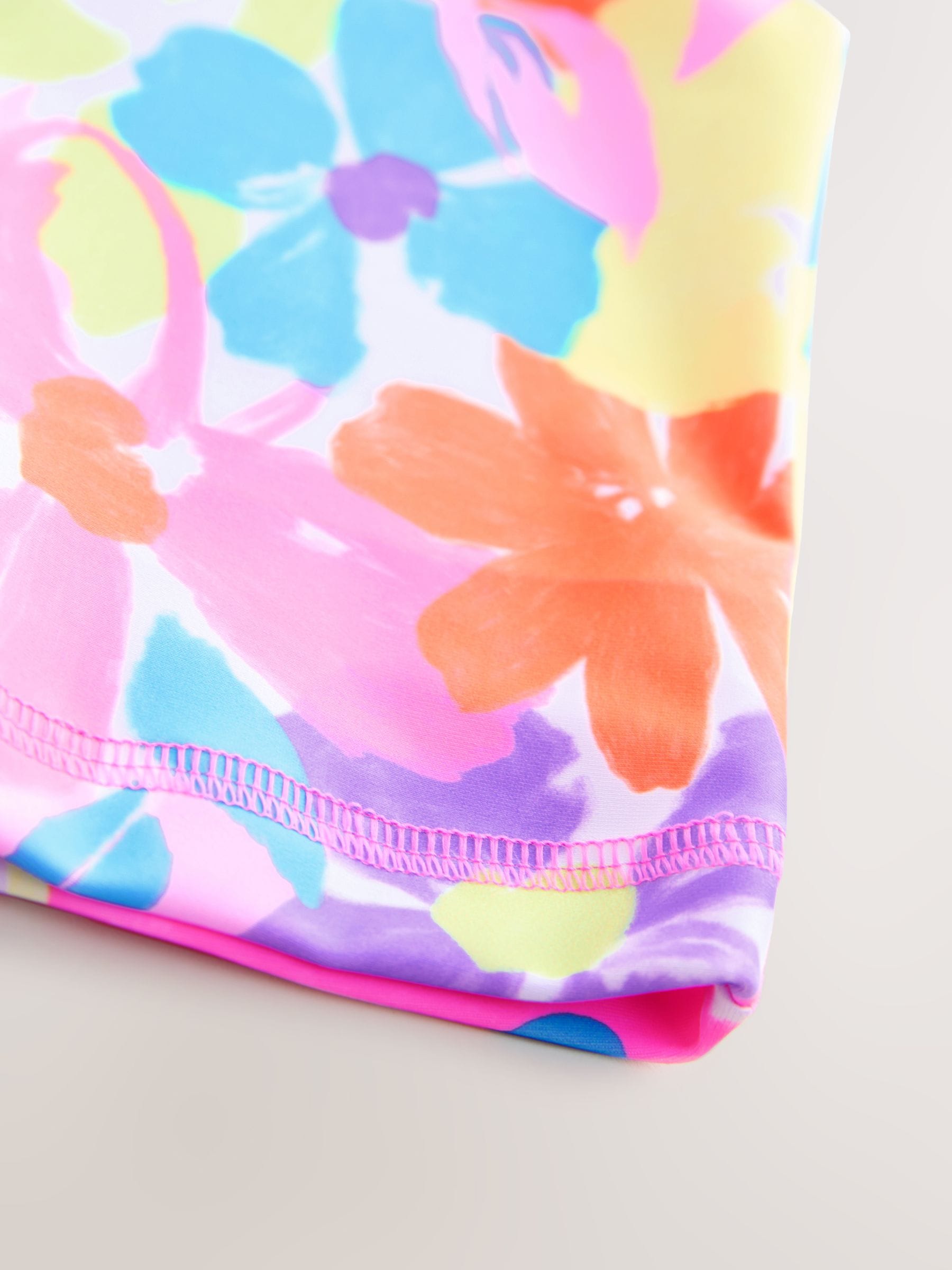 Multi Rainbow Floral Sunsafe Swimsuit (3mths-10yrs) image 8