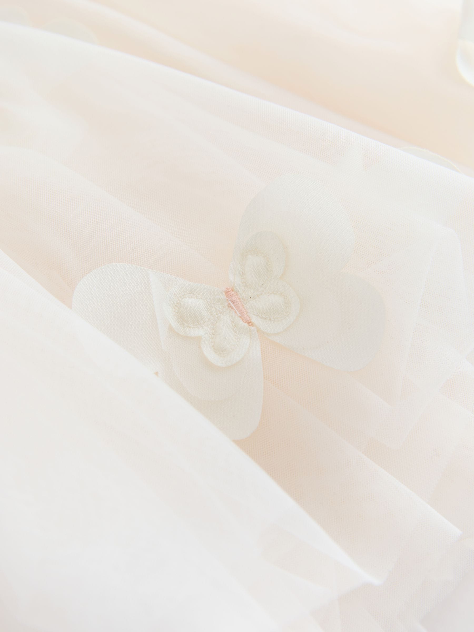 White Ruffle Collar Mesh Dress (3mths-7yrs) image 7