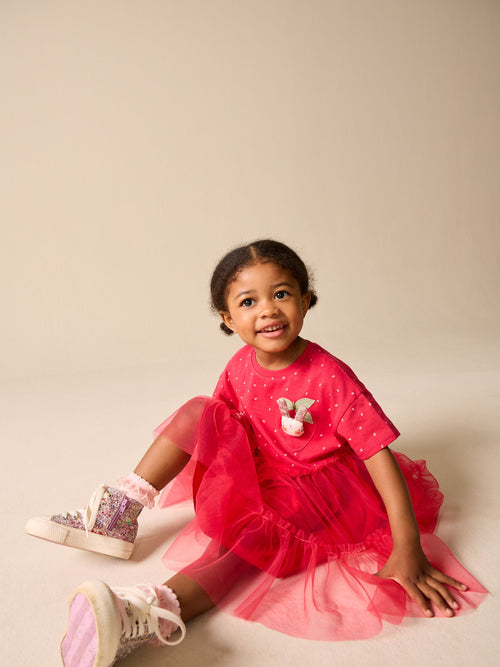 Red Bunny Tutu Skirt Dress (3mths-7yrs) image 1