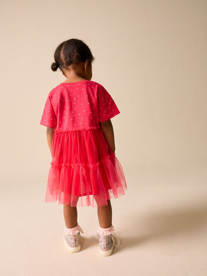 Red Bunny Tutu Skirt Dress (3mths-7yrs) image 3